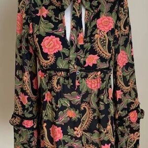 👒Spell Etienne Noir Blouse👒